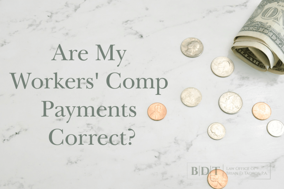 "Are My Workers' Comp Payments Correct?" Here's how to tell.