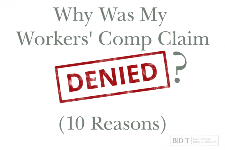 Why Was My Workers Comp Denied?