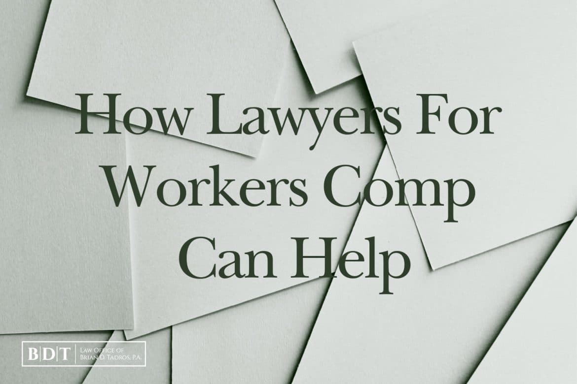 How Lawyers For Workers Comp Can Help