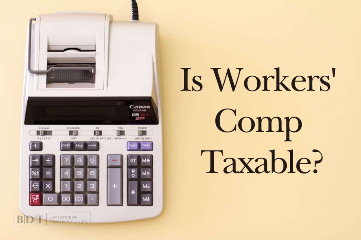 Is Workers' Comp Taxable?