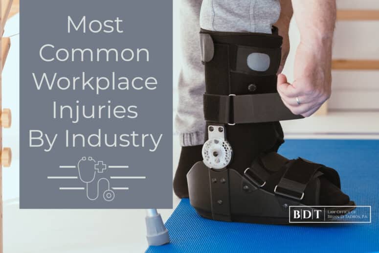 Most Common Workplace Injuries By Industry