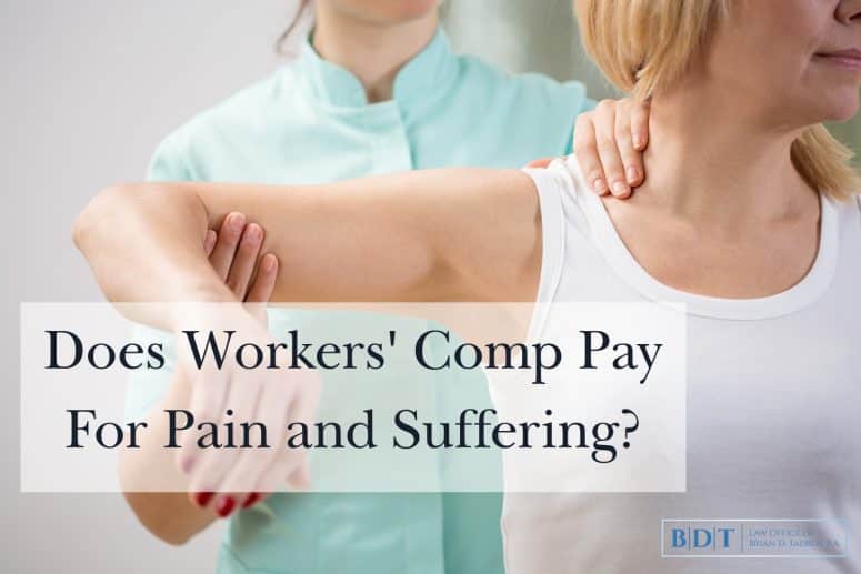 Does Workers' Comp Pay For Pain and Suffering?